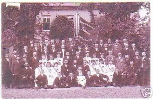 13986 Foto Ak Turnverein Zehma 1897 um 1910