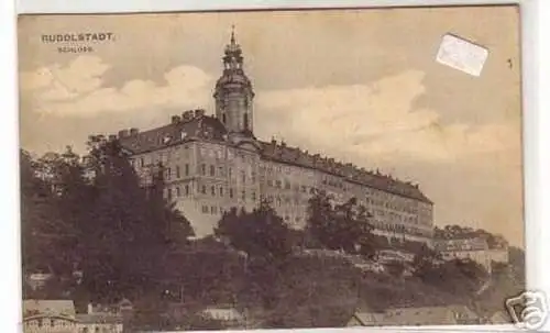 09251 Ak Rudolstadt Schloss 1911