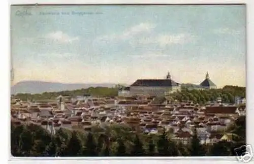 09361 Ak Gotha Panorama vom Berggarten aus 1914