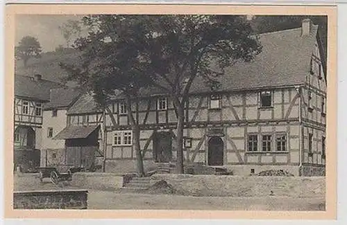 48232 Ak Fachwerkbau in Großaltenstädten um 1930