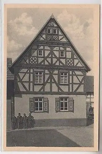 15345 Ak Fachwerkbau in Lützellinden um 1930