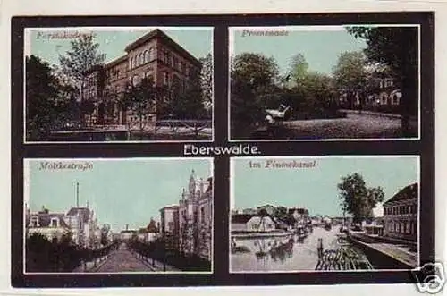 26911 Mehrbild Ak Eberswalde Moltkestraße usw. um 1915