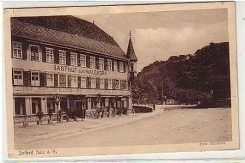 35575 Ak Solbad Sulz a.N. Hotel Waldhorn 1940