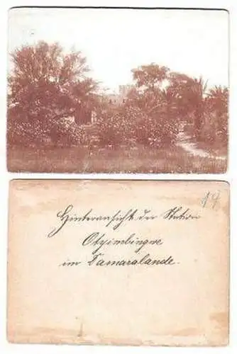 45452 Foto Stationsgebäude Otjimbingwe DSWA um1900