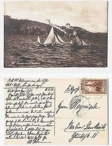 66280 Ak mit Feldpoststempel Türkei Feldpost Militär Mission Konstantinopel 1917