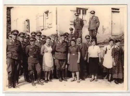 10538 Original Foto Gruppe Luftwaffen Offiziere 2. Weltkrieg 1940