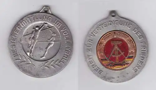 DDR Medaille Bestenermittlung im Volleyball "Bereit zur Verteidigung" (118155)