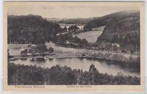 73064 AK Pommersche Schweiz - Fünfsee bei Bad Polzin (Połczyn-Zdrój) 1918