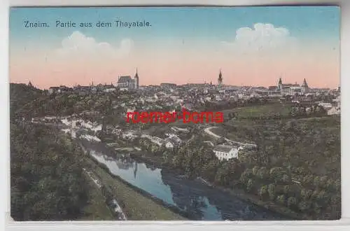 68509 Ak Znaim Znojmo Partie aus dem Thayatale um 1910