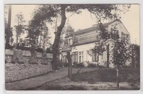 52071 Ak Berkenbrück, Haus Wermcke, Roter Krug, Gebäudeansicht, 1932