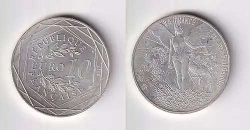 10 Euro Silber Gedenkmünze Frankreich 2017 JEAN PAUL GAULTIER (140143)