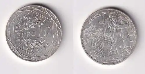 10 Euro Silber Gedenkmünze Frankreich 2017 JEAN PAUL GAULTIER (140199)