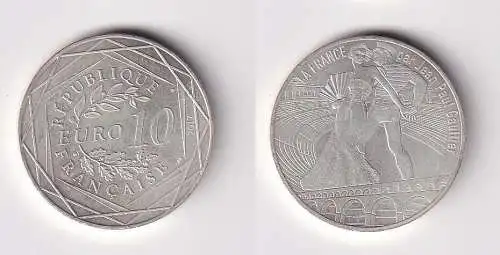 10 Euro Silber Gedenkmünze Frankreich 2017 JEAN PAUL GAULTIER (146439)