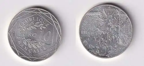 10 Euro Silber Gedenkmünze Frankreich 2019 , Mauerfall In Berlin (145354)