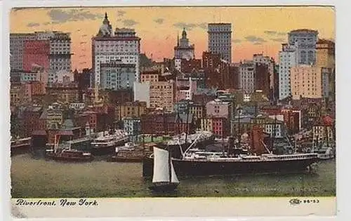 61981 Ak New York USA Riverfront 1910