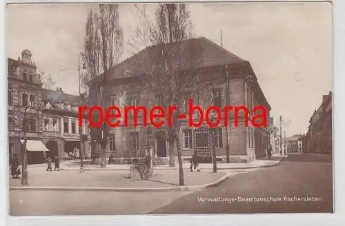 77454 Ak Aschersleben Verwaltungsbeamtenschule 1929