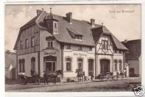 34589 Ak Gruss aus Dohndorf Gasthof um 1910