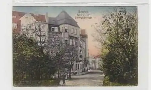 39832 Ak Bitterfeld Partie an Binnengärtnerstraße 1918