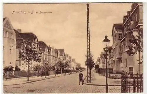 41160 Ak Naumburg a.S. Burgstrasse um 1910