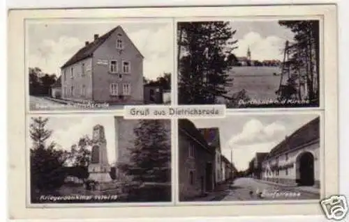 33747 Mehrbild Ak Gruss aus Dietrichsroda 1934