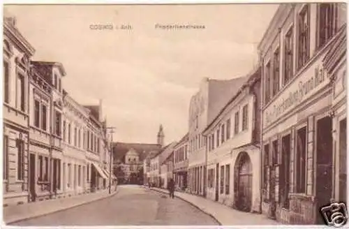 24987 Ak Coswig in Anhalt Friederikenstraße um 1920