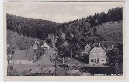 90752 Ak Tanne Harz Waldstrasse 1933