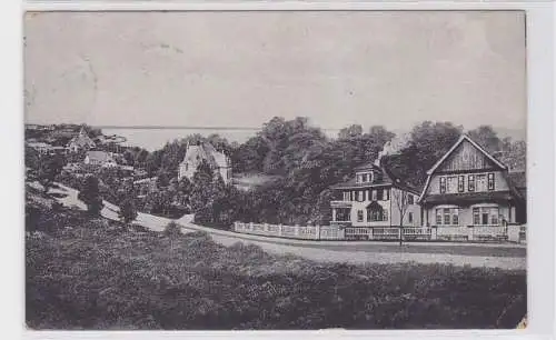 77360 AK Arendsee - Straßenansicht mit Stadtvillen 1920