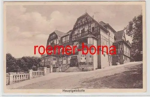 73258 Ak Erholungsheim 'Küsters Camp' Wernigerode Harz Hauptgebäude um 1920