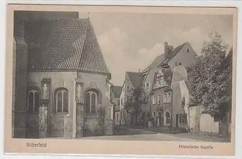 52363 Ak Bitterfeld historische Kapelle um 1930