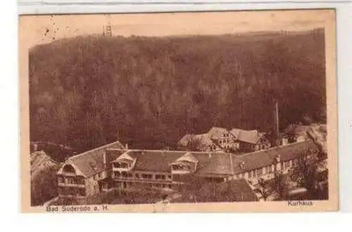 44726 Ak Bad Suderode am Harz Kurhaus 1933