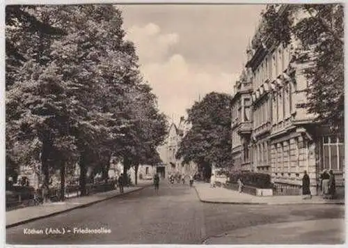 46997 Ak Köthen (Anhalt) Friedensallee 1967