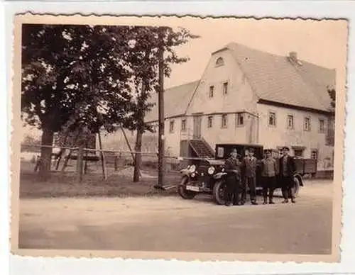 51940 Altes Foto LKW Pritschenwagen um 1930