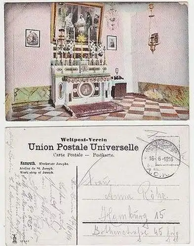 65968 Ak mit Feldpoststempel Türkei Feldpost Militär Mission A.O.K.4. 1916