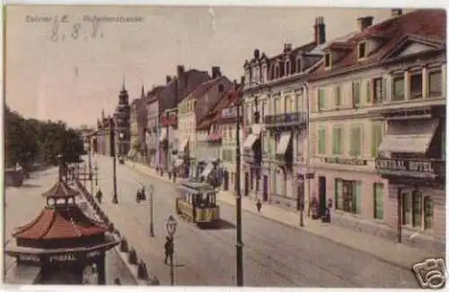 15500 Ak Colmar in E. Rufacherstrasse um 1900