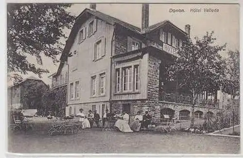 07868 Ak Donon im Elsass Hotel Velleda 1913