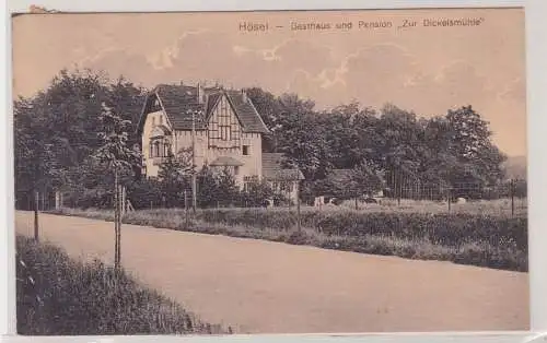 90973 AK Hösel - Gasthaus und Pension 'Zur Dickelsmühle' 1922