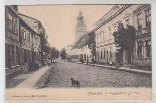 48322 Ak Malchin Wargentiner Strasse um 1900