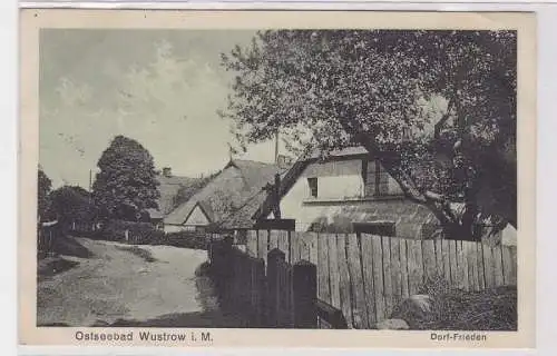 94422 Ak Ostseebad Wustrow in Mecklenburg Dorf-Frieden 1923