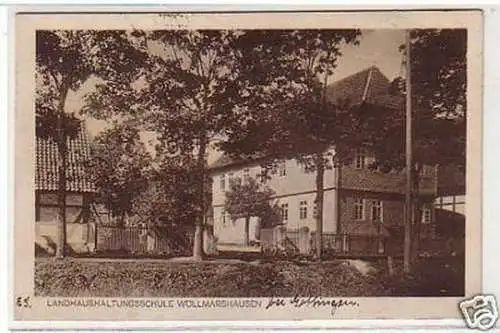 21766 Ak Wöllmarshausen Landhaushaltungsschule um 1930