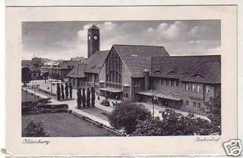 30913 Ak Oldenburg Bahnhof 1944