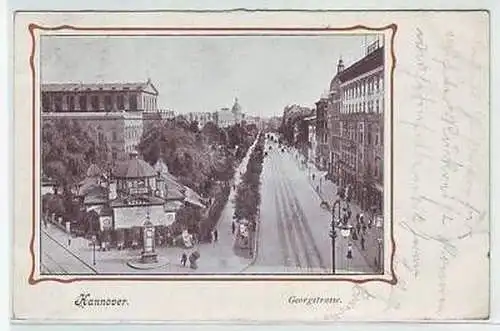 41724 Ak Hannover Georgstrasse 1902