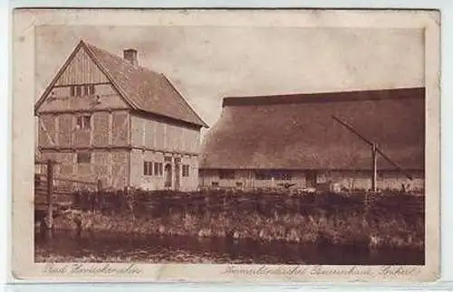 44923 Ak Bad Zwischenahn Ammerländ. Bauernhaus 1912