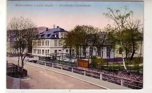 43120 Ak Niederschlema Fremdenhof Centralhalle um 1930