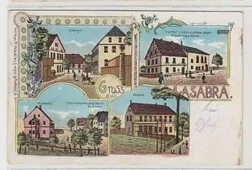 37196 Ak Lithographie Gruß aus Casabra 1906