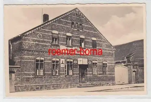 72329 Foto Ak Gasthof Kursdorf über Schkeuditz um 1930