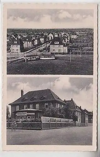 29676 Mehrbild Ak Holzhausen Sa. und das Stahlgasthaus um 1920