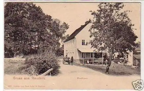 31638 Ak Gruß aus Reudnitz Gasthaus um 1910