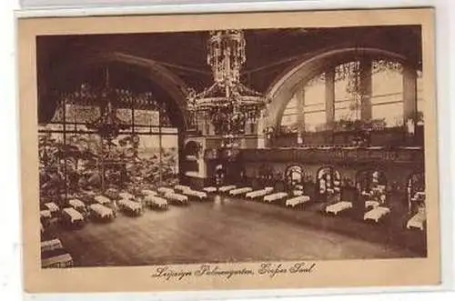 32/37 Ak Leipzig Palmengarten großer Saal 1920