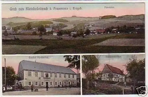 32696 Ak Gruß aus Kleinbobritzsch bei Frauenstein 1910