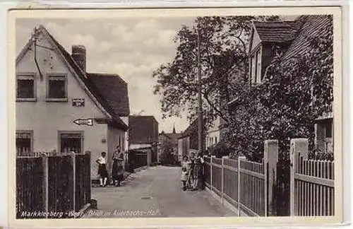 32/74 Ak Markleeberg Blick in Auerbachs Hof um 1950